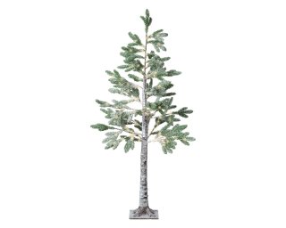 ΧΡ.ΔΕΝΤΡΟ ΠΕΥΚΟ ΧΙΟΝΙΣΜΕΝΟ MICRO LED 40x40x150CM - ΠΡΑΣΙΝΟ