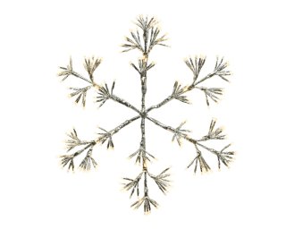 ΔΙΑΚ. SNOWFLAKE LED 5x42x48(h)CM - ΑΣΗΜΙ