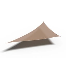 Πανί Σκίασης Τρίγωνο 280gsm Premium 90° - 5 x 5 x 7,1m - Άμμου
