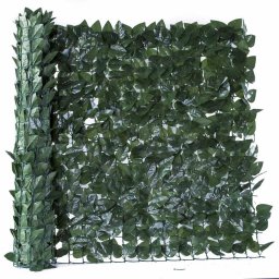 Φυλλωσιά συνθετική σε πλέγμα  πράσινο σκούρο 150(Y) x 300εκ. | πράσινο σκούρο