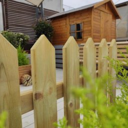 Ξύλινη Πόρτα Φράχτη Πυραμίδα 75x100εκ.