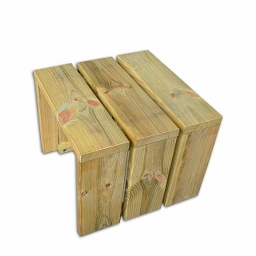 Βοηθητικό τραπέζι ξαπλώστρας 25(Υ) x 32 x 32εκ