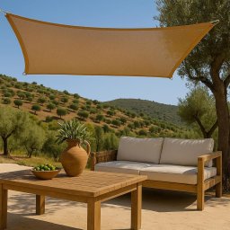 Πανί Σκίασης Premium 280 gsm - 3 x 5m - Άμμου