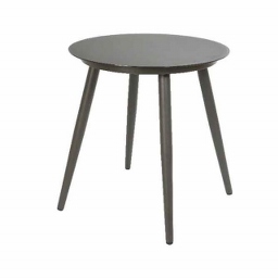 ΤΡΑΠΕΖΙ BARI Φ70X75CM - ΑΝΘΡΑΚΙ ΜΑΤ