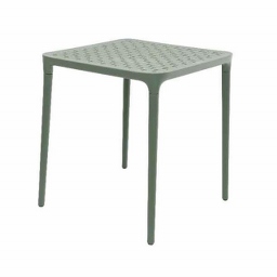 ΤΡΑΠΕΖΙ PORTO 64.5X64.5X70CM - ΠΡΑΣΙΝΟ