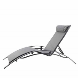 ΞΑΠΛΩΣΤΡΑ ΑΛΟΥΜ. ΜΕ ΥΦΑΣΜΑ 64X171X180CM - ΑΝΘΡΑΚΙ