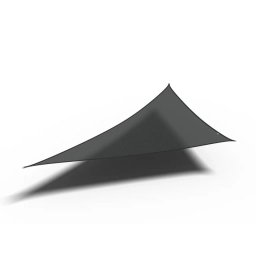 Πανί Σκίασης Τρίγωνο 285gsm Premium 90° - 5 x 5 x 7,1m -Μαύρο