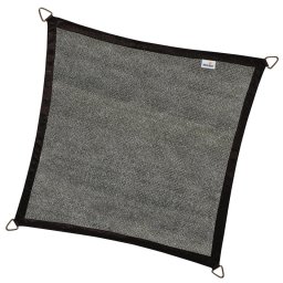 Πανί Σκίασης Τετράγωνο 285gsm 3,6 x 3,6m Μαύρο