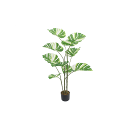 ΤΕΧΝΗΤΟ ΦΥΤΟ MONSTERA 120CM - ΠΡΑΣΙΝΟ